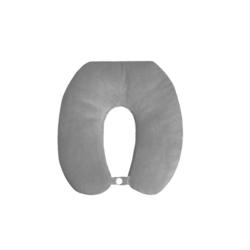 Travel Pillow- Travel Pillows- Gray  Neck Travel Pillow